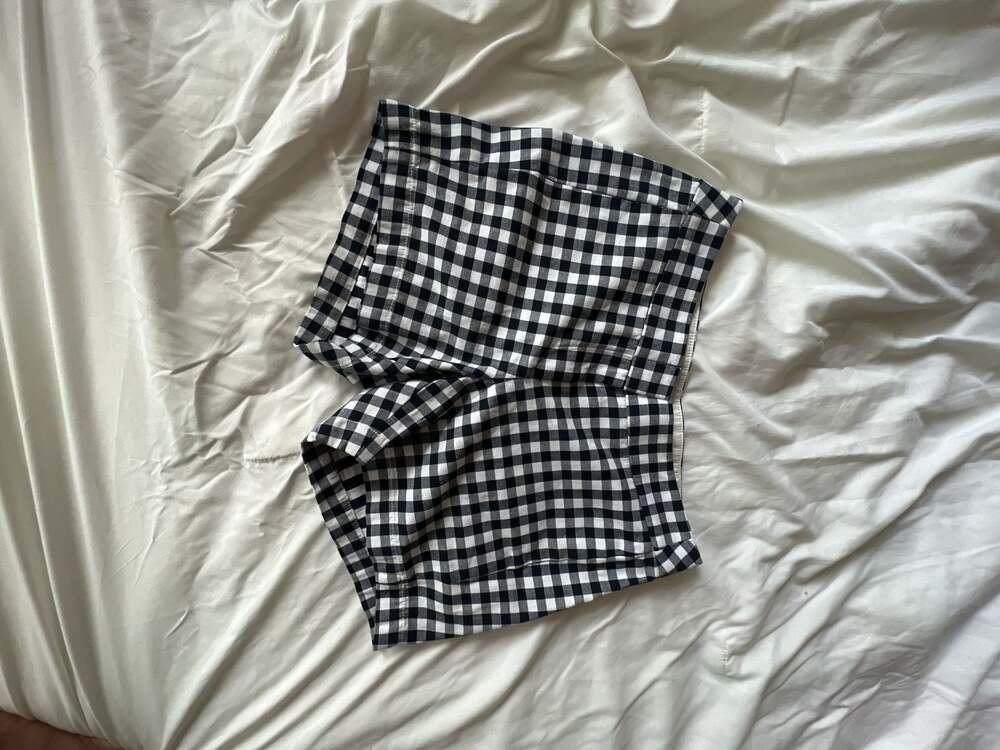 J.Crew 5" Chino Short in Gingham